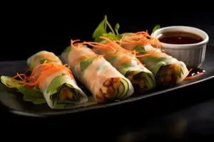 Vietnamese fresh spring rolls
