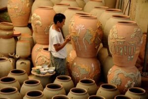 Bat Trang Pottery Village Tour in Hanoi