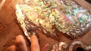 Chuon Ngo mother of pearl inlay village