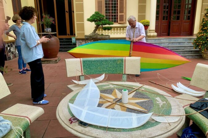 handcrafted kite workshop vietnam