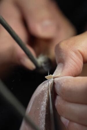 Vietnam traditional craft hands working process